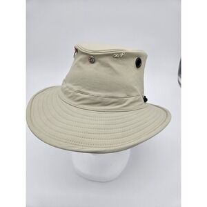The Tilley Ladies Endurable Bucket Hat Size 7.25 (22.75") Khaki - Embellished